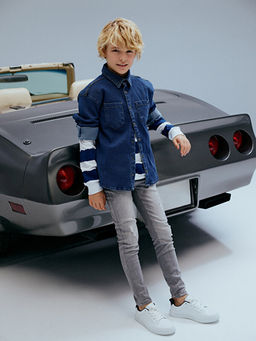 Beli Ayarlanabilir Lastikli Erkek ?ocuk Jean Pantolon