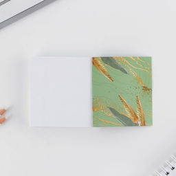 Подарочный набор, блокнот 125 листов и ручка пластик, синяя паста 0.7 мм «Золотому учителю»