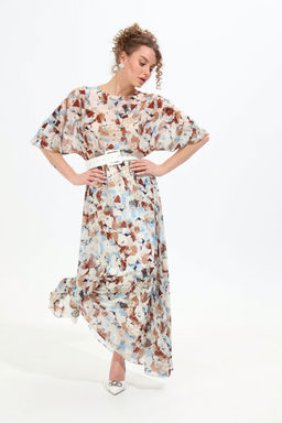 Платье NIKVA н963-1 акварель  фото 6