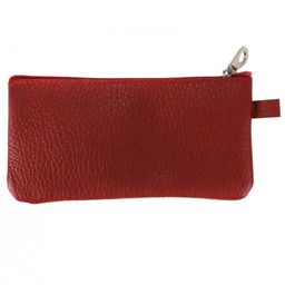 Футляр для ключей Croco-кл-500 (на молнии) натуральная кожа красный флотер (113) 209455