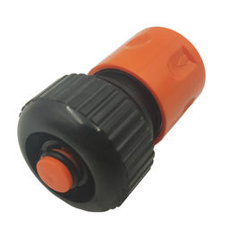 Коннектор (быстросъем) с автостопом для шланга 3/4" п/эт