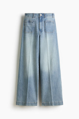 Wide High Jeans