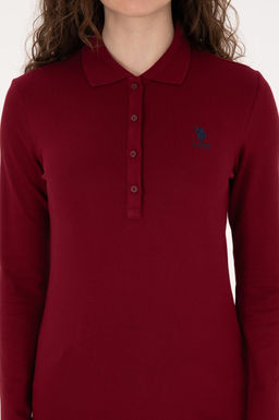 Kad_n Bordo Basic Sweatshirt - U.s. polo assn фото 6