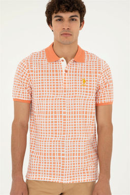 U. S. Polo Assn / Мужская футболка с лососем - U.s. polo assn фото 3