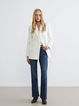 Flare Kad?n Jean Pantolon