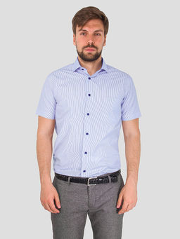 Сорочка мужская короткий рукав GREG 161/109/1102/Z/1  фото 7