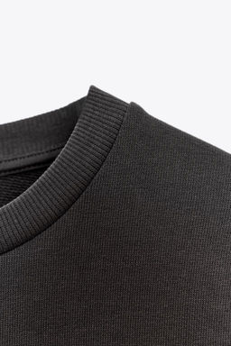 RUSTIC SHORT SLEEVE SWEATSHIRT - Zara фото 16