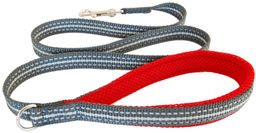 ВИА Мягкий светоотражающий поводок красный 20mm x 1,2m (LEASH RED SZ 4/6) C300RD060