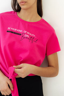 ФУТБОЛКА ЖЕНСКАЯ арт. 1900W-20221.2F-816.1136 - Almando melado фото 4