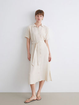 Beli Ku?akl? G?mlek Elbise