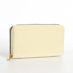 Кошелёк на молнии, бежевый