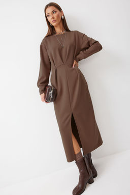Платье LYUSHe 4192 коричневый