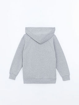 Kap??onlu Erkek ?ocuk Fermuarl? Sweatshirt - Waikiki фото 3