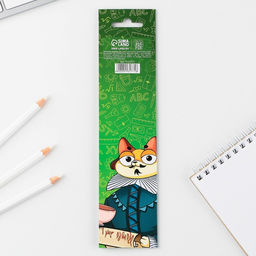 Магнитные закладки в открытке, 4 шт Коты учёные - Artfox фото 2