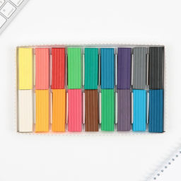 Пластилин классический ArtFox STUDY для лепки 18 цветов, 360 г.  фото 2