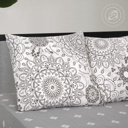 Постельное белье Сорренто (поплин DE LUXE) 1,5 сп./Пододеяльник: 1 шт. - 215*145; Простыня: 1 шт. - 215*150; Наволочка: 2 шт. - 70*70; DE LUXE - Артпостель фото 2