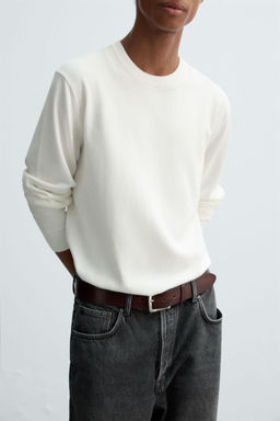 COTTON-HEMP SWEATER - Zara фото 6
