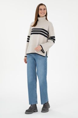 Женская водолазка с каменным воротником Неожиданная скидка в корзине - U.s. polo assn фото 4