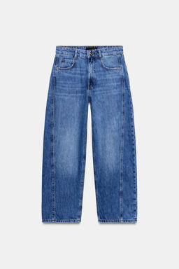 JEANS Z1975 BARREL / Azul medio - Zara фото 8