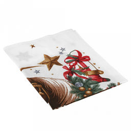 Салфетка хозяйственная 50х60см На коне, вафельное полотно, хлопок 100%, плотность 245г/м2, без упаковки, Символ 2026 года, Домашняя мода (Россия)  фото 6