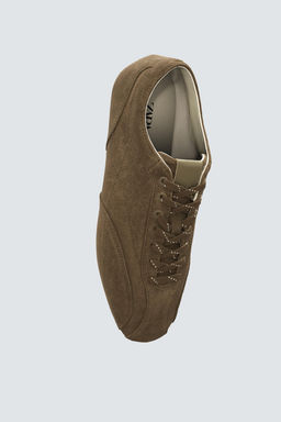 ULTRA-THIN SOLE LEATHER TRAINERS