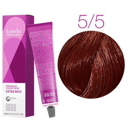 Стойкая краска 5/5 EXTRA RICH Светлый шатен красный LondaColor