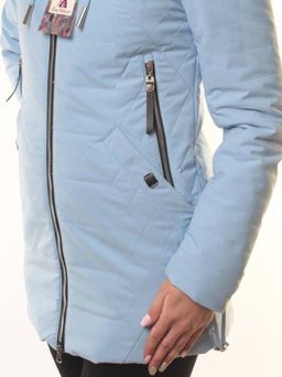 A626 GRAY Куртка зимняя женская (200 гр. био-пух)