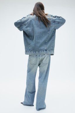 Baggy Wide Low Jeans - H&m фото 5