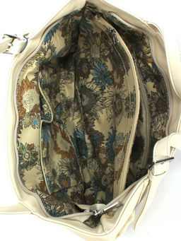 Сумка женская искусственная кожа VSH-0122, 1отд+карм/перег, бежевый SALE 253637 - Adelia фото 8