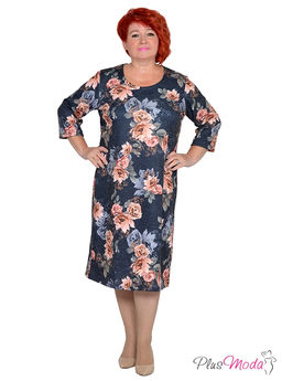 Платье Модель №1768 размеры 44-84 - Plusmoda фото 5