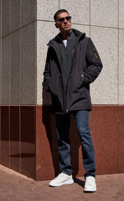 Куртка SCM-KS306-C black - Fine joyce фото 3