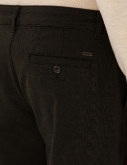 Koyu Haki Regular Fit Kanvas Pantolon