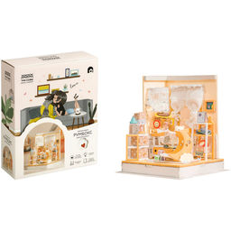 Румбокс "Комната малыша" - сборная модель (RMs_57074, "Три совы") инструменты, клей, светодиоды, батарейки