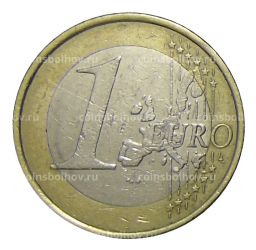 1 евро 2002 года J Германия
