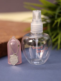 Дорожная бутылочка Good day strawberry, pink (70 ml) - I likegift фото 5