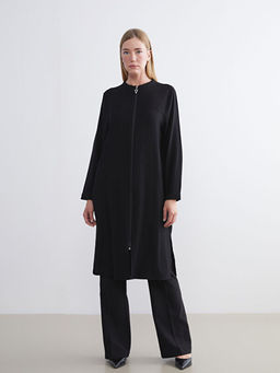 Bisiklet Yaka Elbise