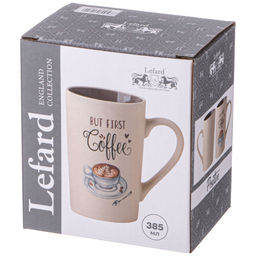 КРУЖКА BUT FIRST COFFEE 385 МЛ - Lefard фото 2