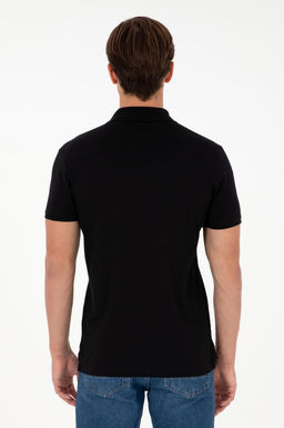 Мужская черная базовая футболка Неожиданная скидка в корзине - U.s. polo assn фото 5