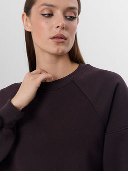 Свитшот женский коричневый - Mark formelle фото 4