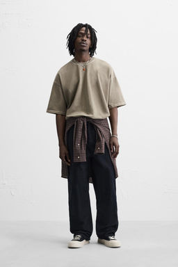 WASHED RELAXED FIT SWEATSHIRT - Zara фото 25