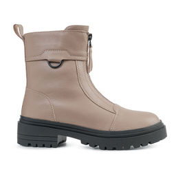 5B4452 ЖЕН Сапоги нат.кожа шерсть ТЭП