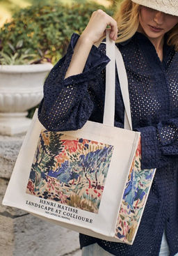 сумка 100% хлопок(канвас) авторский принт ВАН ГОГ - Sahar art lab фото 9