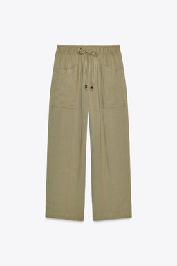 RUSTIC TROUSERS WITH ELASTIC WAIST - Zara фото 21