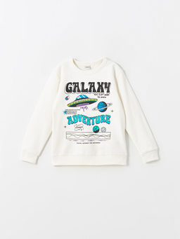 Bisiklet Yaka Erkek ?ocuk Sweatshirt ve E?ofman Alt - Waikiki фото 2