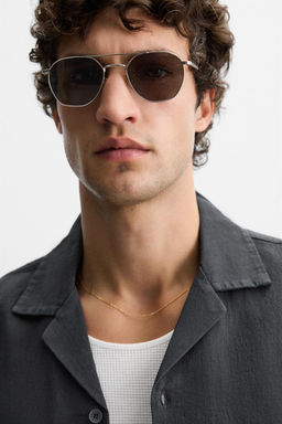 COTTON - LINEN SHIRT - Zara фото 5