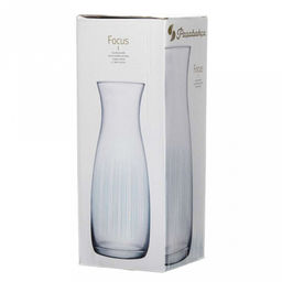 Декантер для вина стеклянный Amphora 1,18л, h24,5см, пластмассовая крышка, с рисунком Трава, бирюзовый, цветная коробка, Pasabahce (Турция) - Домашняя мода фото 2