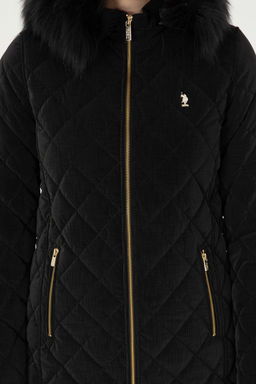 KadДn Siyah Deri Mont - U.s. polo assn фото 5
