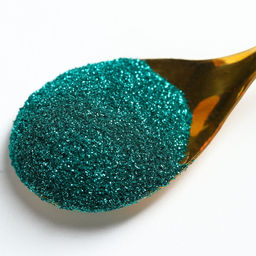 Блёстки пищевые мелкой фракции бирюзовые для капкейков, тортов и напитков, 5 г. - KONFINETTA фото 5