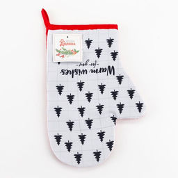 Варежка-прихватка Warm wishes, 20х27см, 100% п/э, МИКС - Доляна фото 9