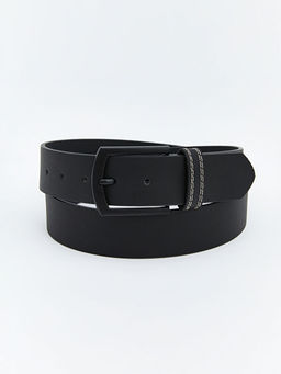 Deri G?r?n?ml? Erkek Kemer